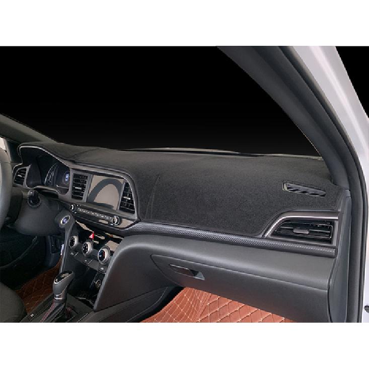 Black Dashboard Dash Mat DashMat Sun Cover Pad For Hyundai Elantra 2017-