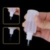 10Pcs Refillable Bottles With Cap Empty Dropper Bottle Transparent Plastic Foundation Cream Travel Cosmetic Sample Containers
