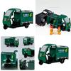 Childrens Alloy Inertia Delivery Car Model With Flashing Light And Sound For Playroom Decor