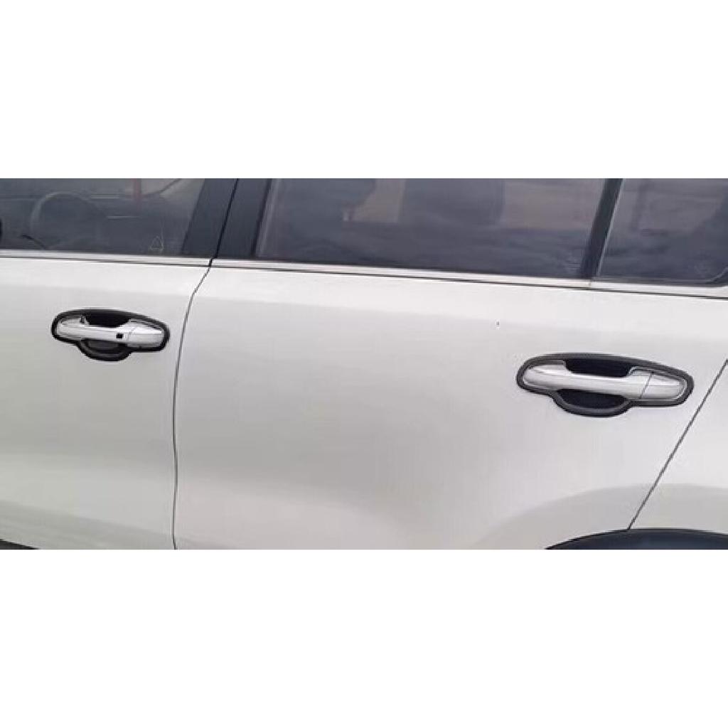 8*For KIA Sportage 17- Carbon Fiber Car Exterior Door Handle Bowl Cover Trim