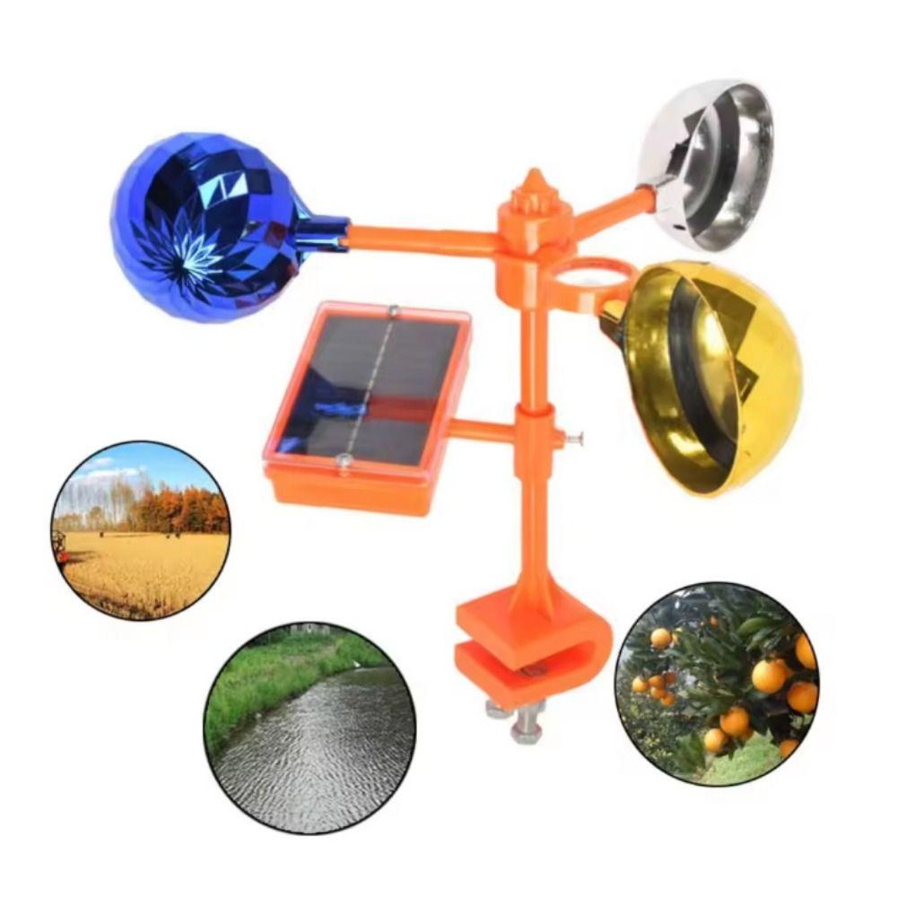 Reflective Flash Bird Repellent Device 360 Degree Rotating Bird Deterrent Device  Residential