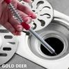 GOLD DEER Flexible Grabber Claw Pickup Reacher Tool Flexible Grabber Claw Pickup Reacher Tool Drain Clog Removal Tool Pickup Tool Pipe Cleaner Toilet