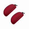 1/2pcPortable EVA Glasses Case with Carabiner Hook Colorful Sunglasses Hard Case Zipper Eyeglasses Protector Box Holder New 2025