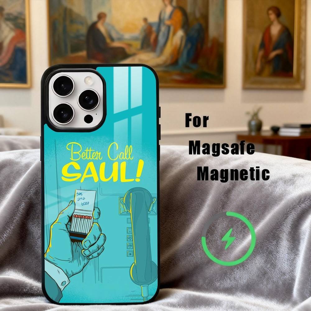 

B-Better-E Call S-Saul-L Phone Case For iPhone17,16,15,14,13,12,11 Plus,Pro Max Magnetic For Magsafe Wireless Charging iPhone12