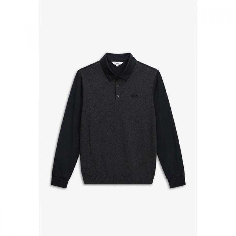 Ecco Golf Men KniT Hybrid Long Sleeve T shirT  Esacls10080 