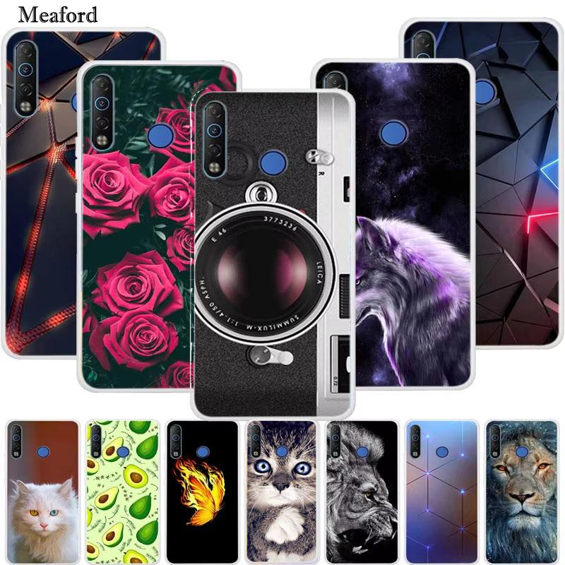Voor TECNO Camon 12 Hoesje Camon 12 Air Bumper Siliconen TPU Zachte Telefoonhoes Voor TECNO Spark 4 Camon12 Hoesje Schokbestendig Coque Funda
