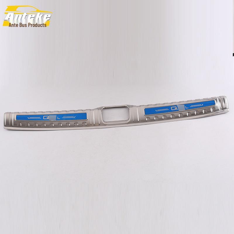 Stainless Steel Rear Guard Plate & Tailgate Trunk Protector for 18 Q2L