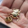 1Pc Vintage Cute Insect Beetle Brooch, Pins And Brooches For Women 5 Color of Fashion Jewelry Natural Love