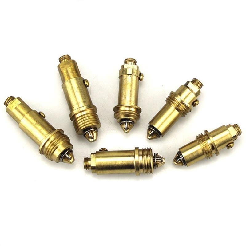 Sink Drain Stopper Plug Bolts Replacement Copper Push Spring Plug Bounce Valves Bolts for Bathroom Sink Bathtub Basins