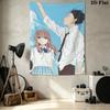 A Silent Voice Wall Tapestry Aesthetic Wall Hanging Printed Fabric Blanket Decorative Tapestries For Bedroom Living Room Home Decor