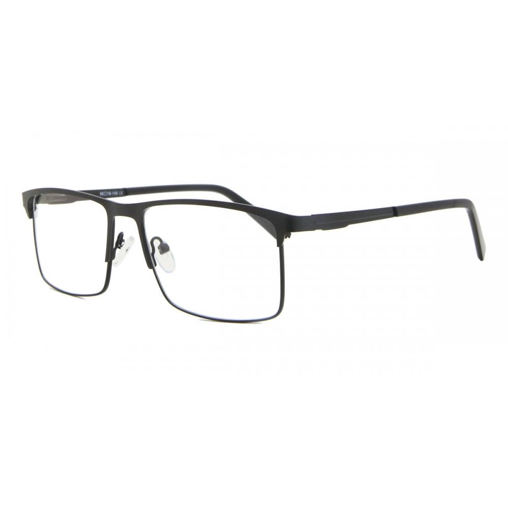 Full Rim Square Black Smartbuy Collection Spence 909g Fashion Men Eyeglasses