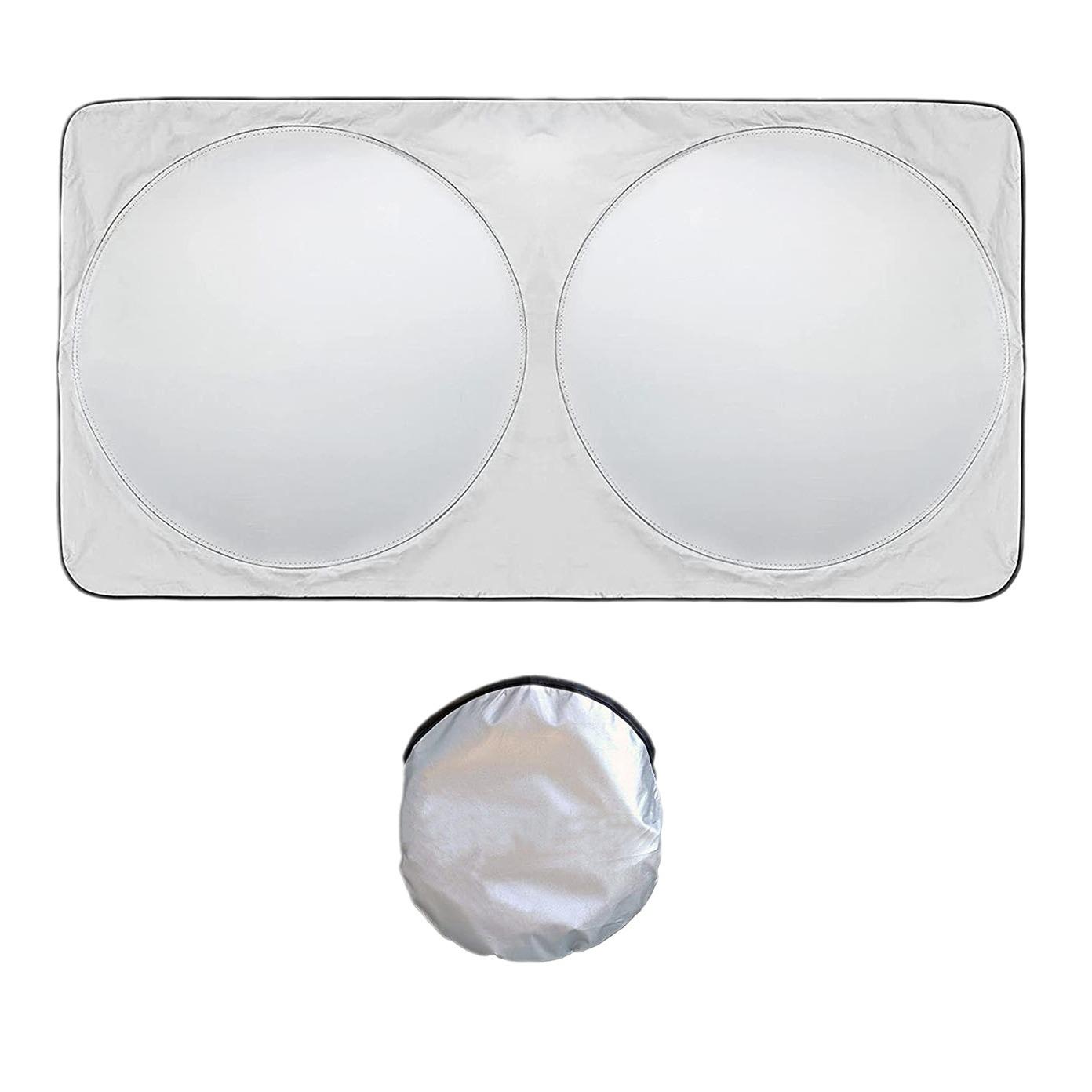 

Улучшенный солнцезащитный козырек для автомобиля: Защита от ультрафиолета и тепла для переднего окна