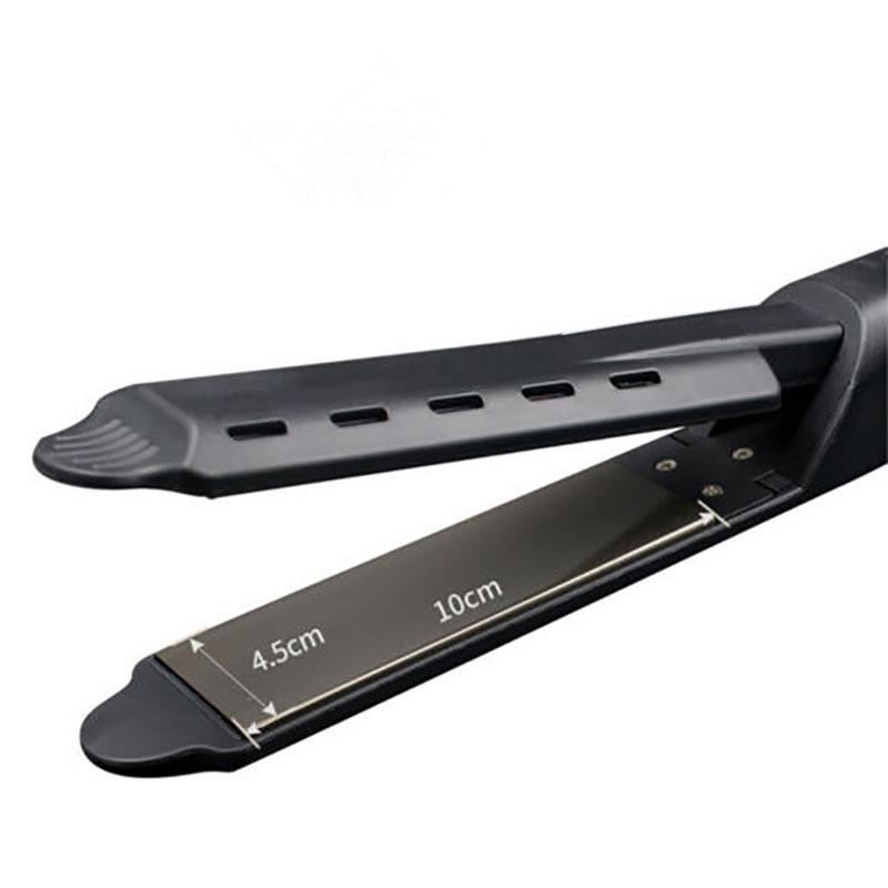 Cross-Border Negative Ion Hair Straightener - Adjustable Temperature for Dormitory & Home Use