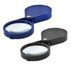 Portable Mini Magnifying Glasses 10X Foldable for Key Ring Magnifier 2.56''Diameter Loupe