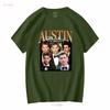 Austin Butler Vintage 90s T Shirt Actor Homage B vintage Washed Soft Versatile fashion designer clothes streetwear