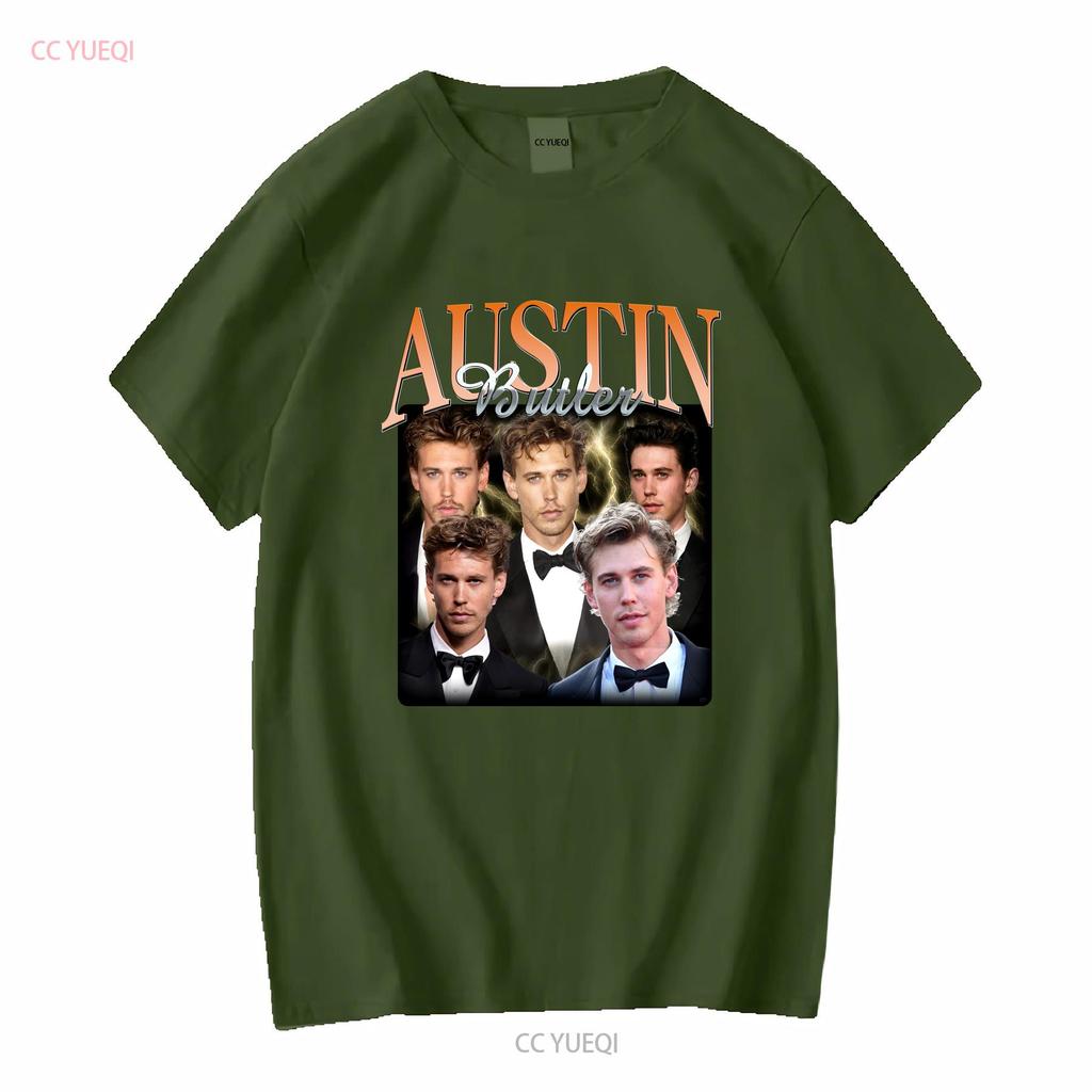 Austin Butler Vintage 90s T Shirt Actor Homage B vintage Washed Soft Versatile fashion designer clothes streetwear
