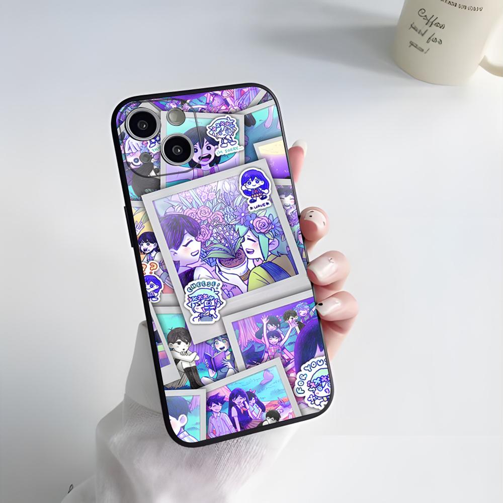 O-Omori Game Phone Case For IPhone 17 Pro Max 15 Pro 16 14 Plus 12 13 Mini 11 Pro Shockproof Soft Cover