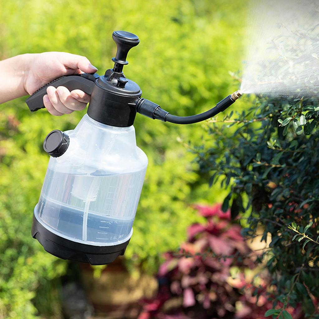 Pump Spray Bottle 3L Garden Hand Pump Pressure Sprayer Spray Bottles For Cleaning For Car Detailing Outdoor Watering Flower Care