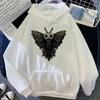 Goth Hoodie Sweatshirt Kawaii Fashion Japanese Anime 2026 Ladies Clothes Harajuku Korean Quality