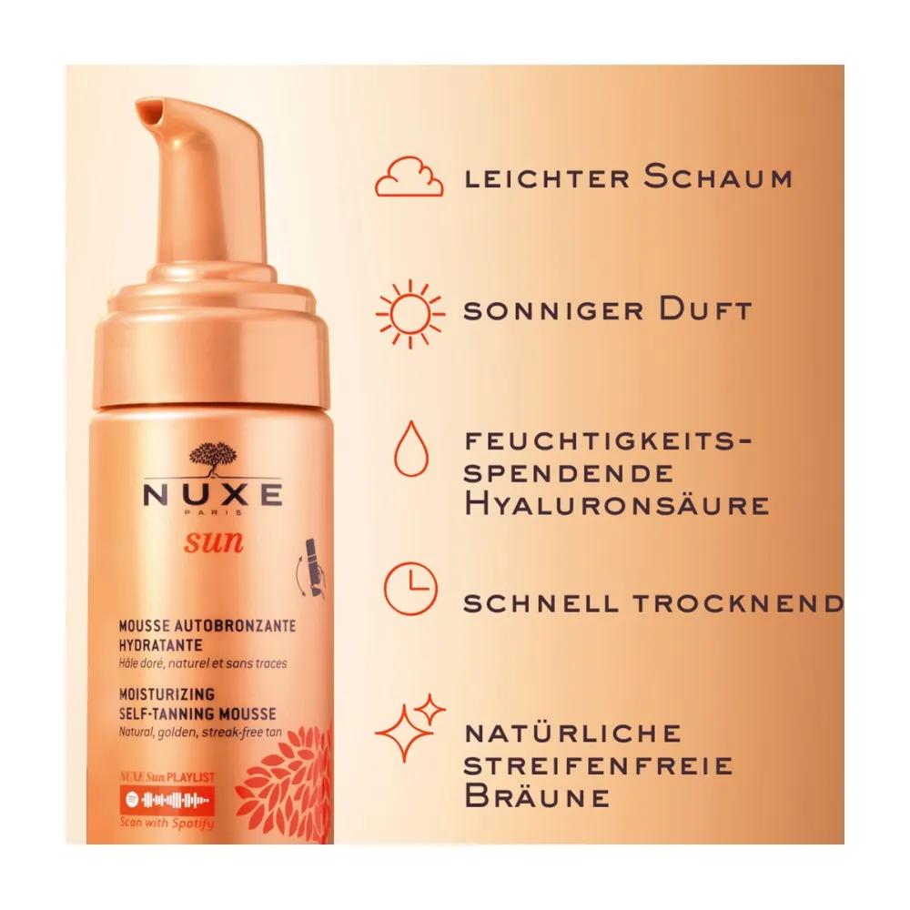 NUXE Sun Self-Tanning Foam Mousse 150ml
