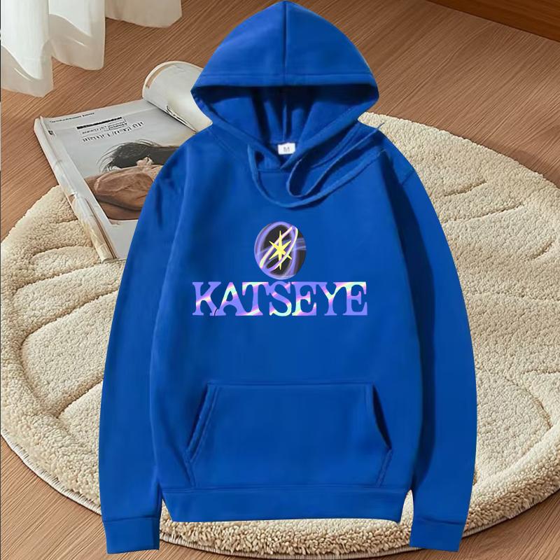KATSEYE Eye módní klasická mikina pánská dámská vintage Vysoká kvalita Dlouhý rukáv streetwear potisk Grafika oversized mikina