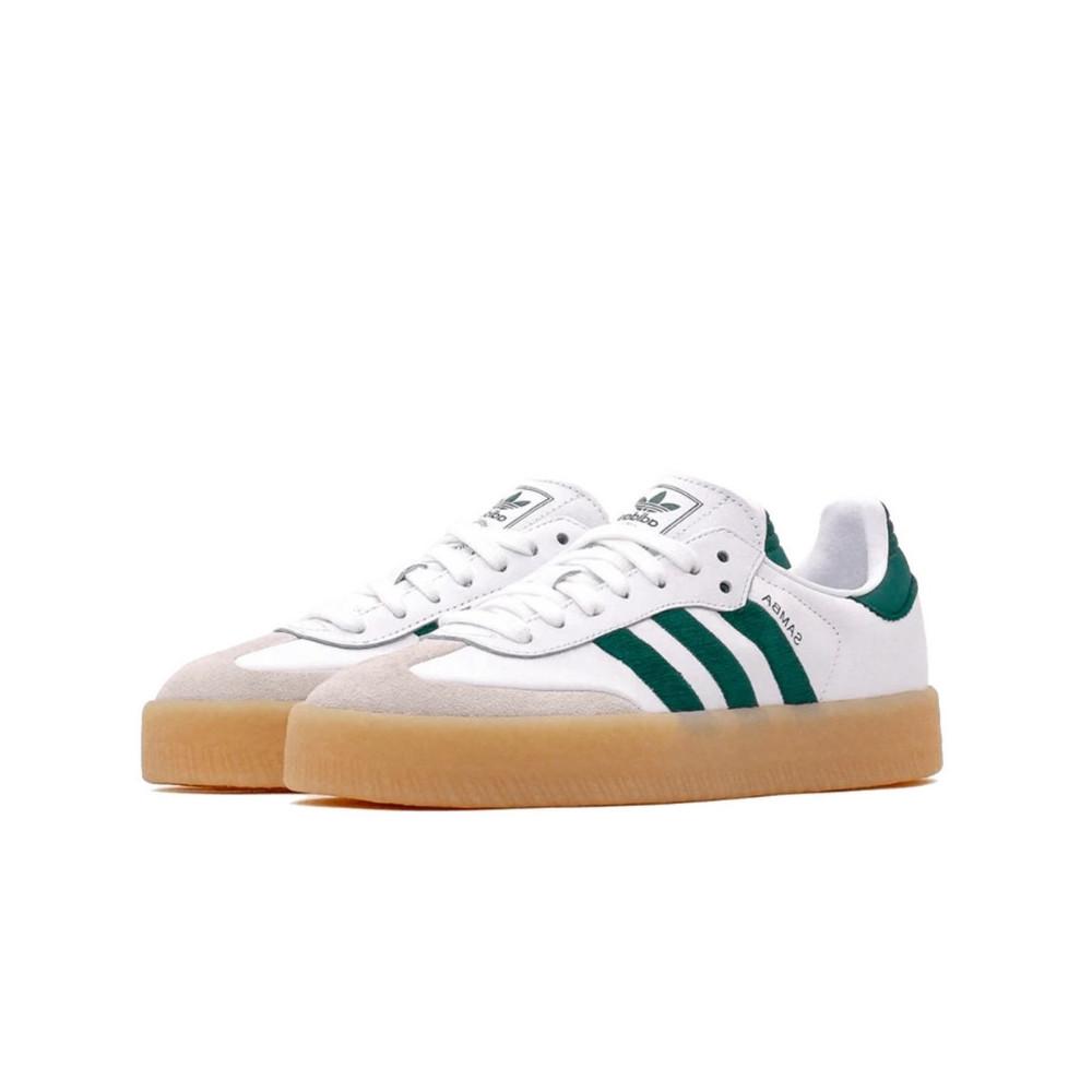 Adidas Sambae White Collegiate Green Gum