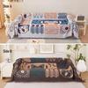 Yuzhan Graffiti Reversible Sofa Cover Throw