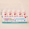 5pcs Cartoon Hug Bear Candle Set Cute Mini Bear and I Love You Funny Birthday Anniversary Candles Party Supplies Cake Decoration