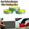 Flexible Material Vinyl Wrap Cutting Tape Green Color Multi-Purpose Tape  Automotive Wrapping