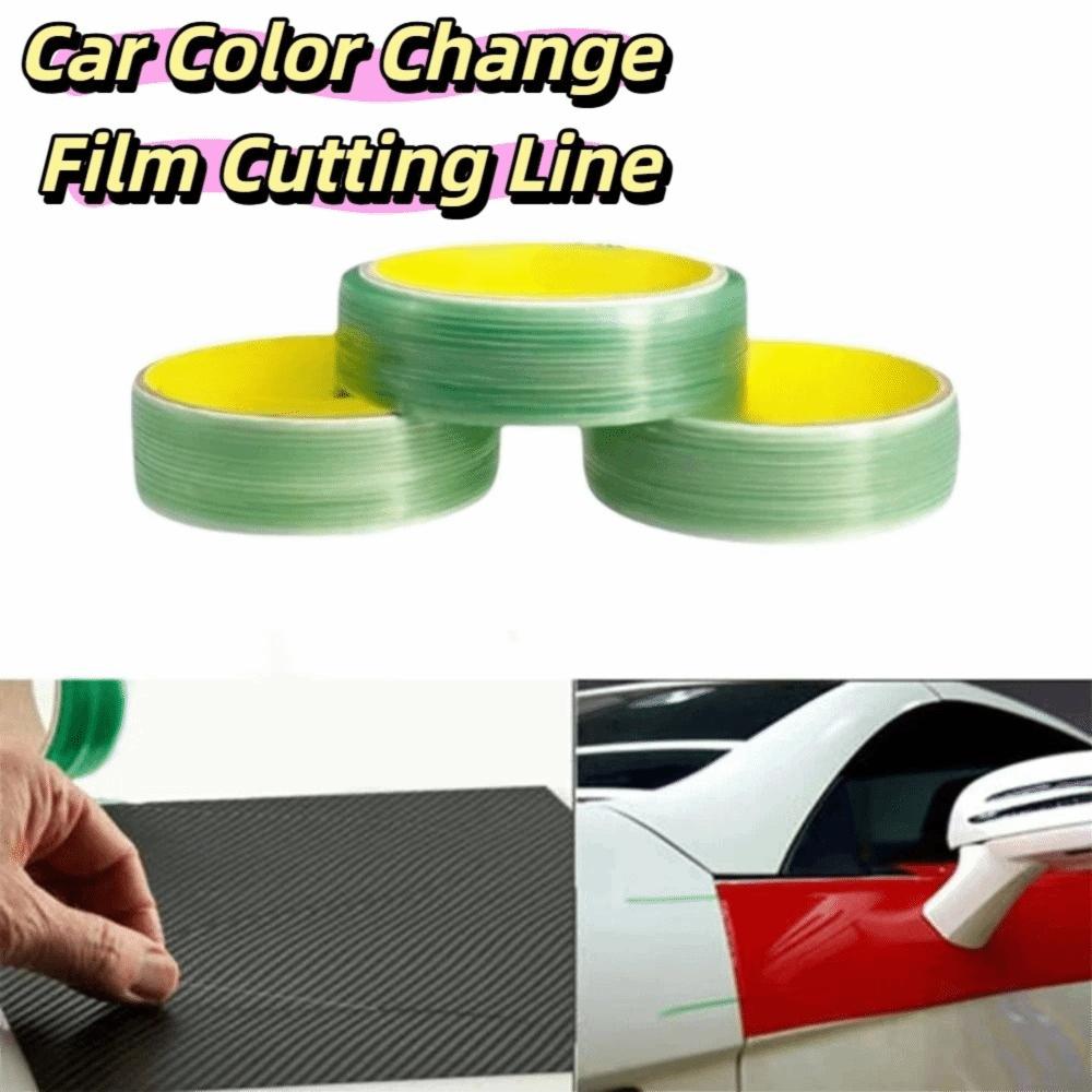 Flexible Material Vinyl Wrap Cutting Tape Green Color Multi-Purpose Tape  Automotive Wrapping