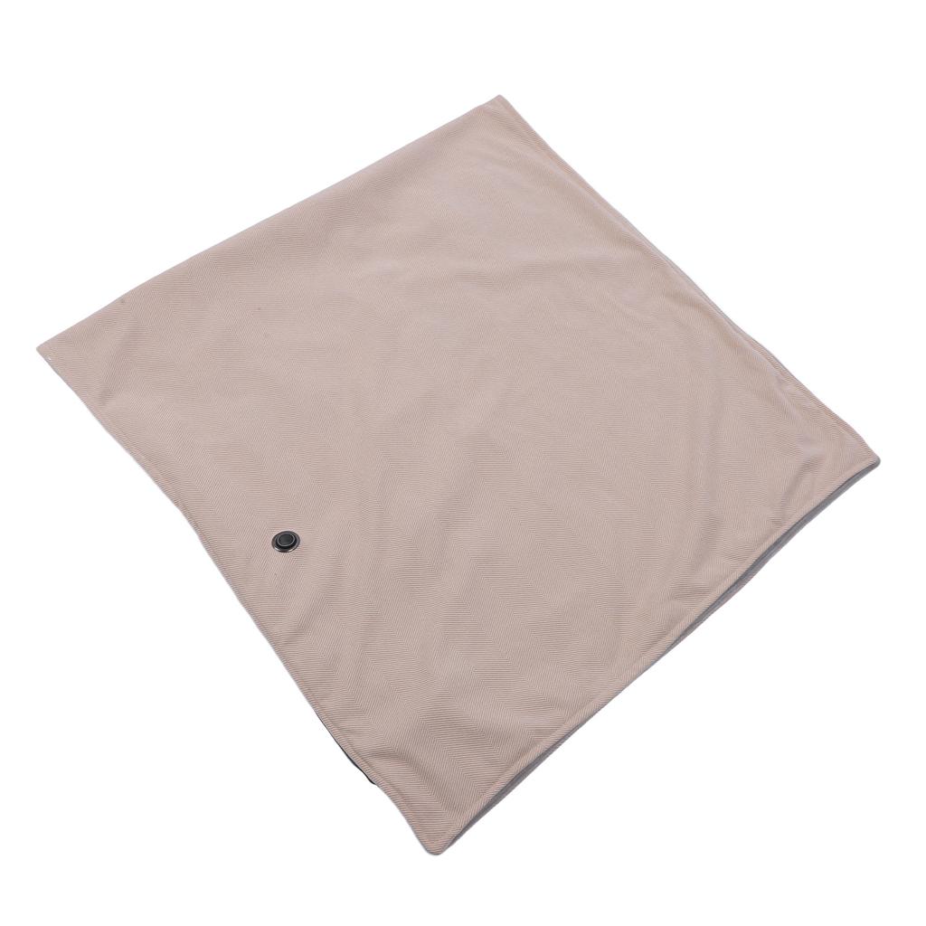 Heated Blanket Beige Overheating Prevention Auto Power Off Washable Fast Heating Electric Blanket fo