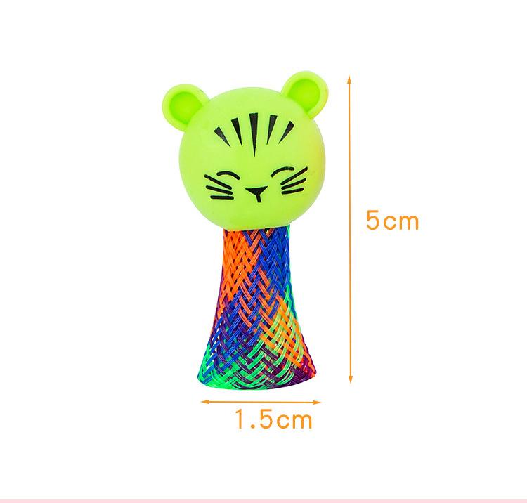 10/20Pcs Bouncing Elf Cartoon Mini Animal Jumping Doll Games Toys for Kids Birthday Party Favors Goodie Bag Baby Fillers Gift