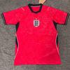 Mens England Away Soccer Jersey 2026-2027 Fan Short Sleeve Football Uniform Bamboo Fiber Breathable Match Wear