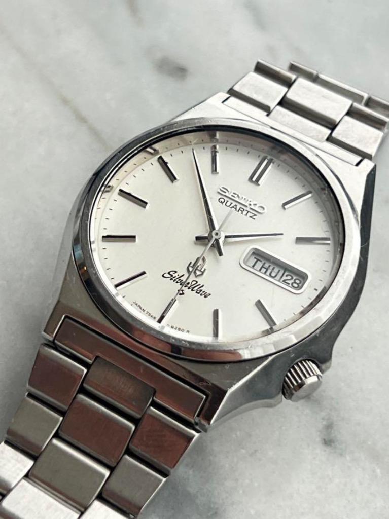[USED] Battery Replaced SEIKO SilverWave DAYDATE Popular