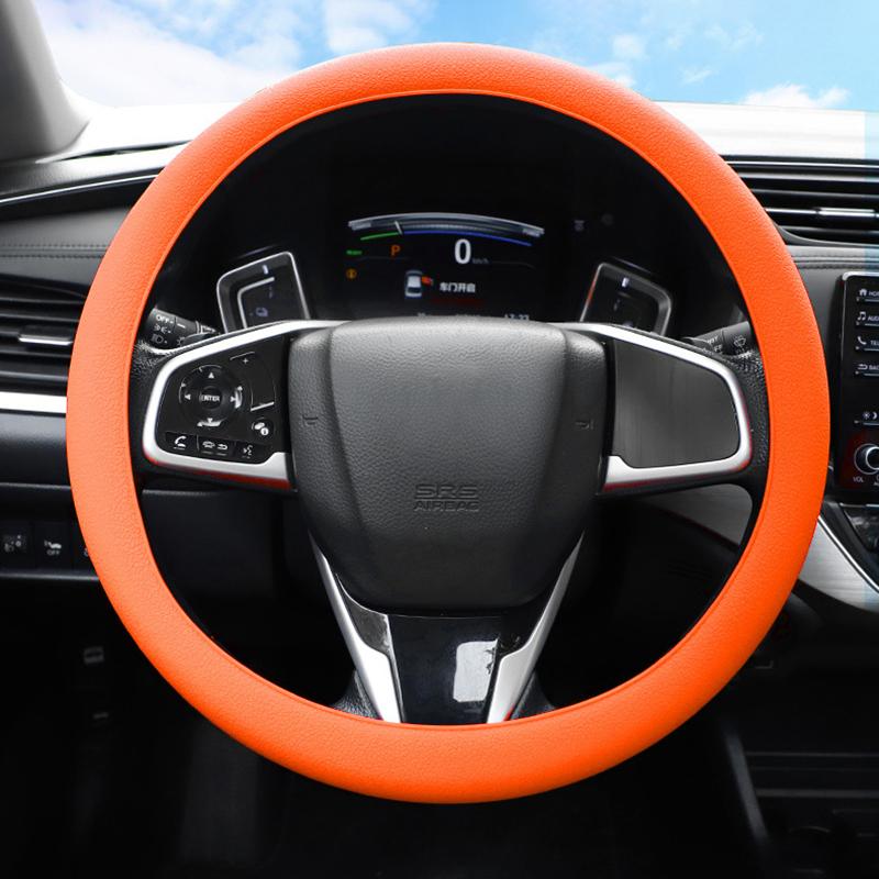 Husă universală pentru volan din silicon pentru mașină Husă elastică pentru mănuși Textura moale