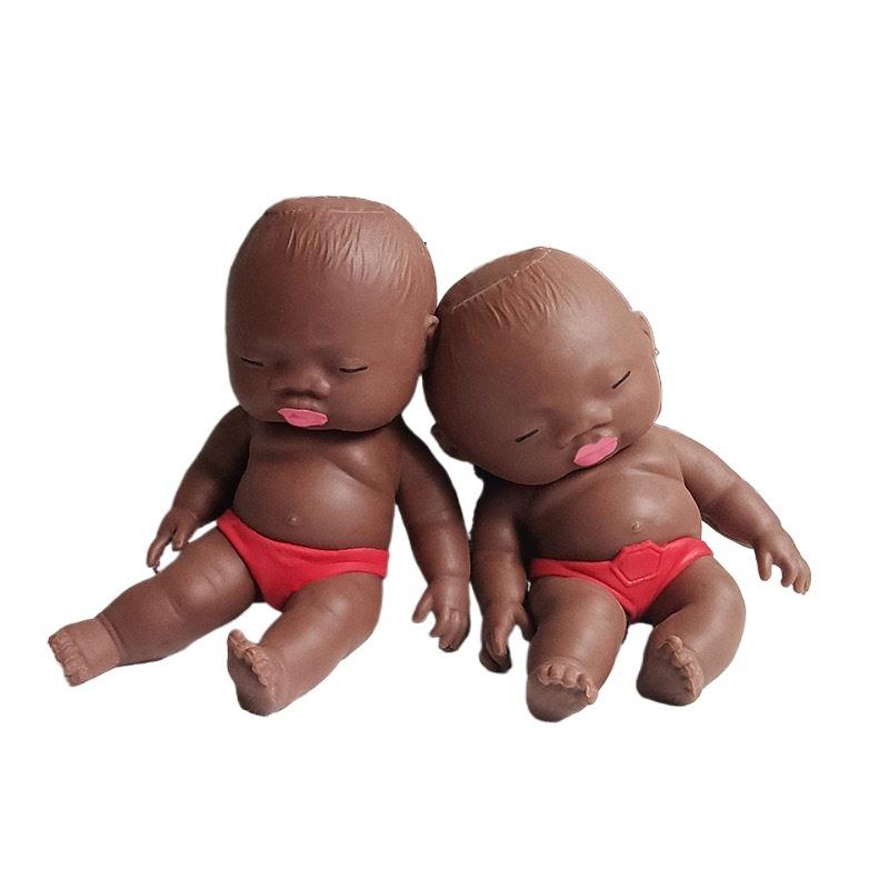 Natasha Funny African Style Black Doll Stress Relief Toy Squishy Creative Prank Toy Pressure Release Relaxing Squeeze For Adults General Use