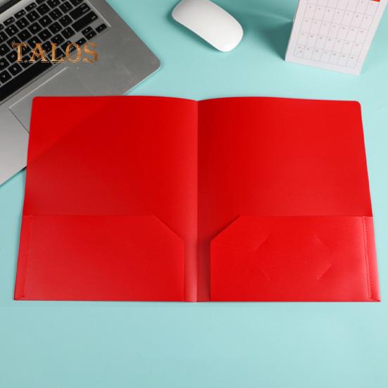 6 Adet Cepli Dosya Klasörü Farklı Renk Su Geçirmez Yırtılmaya Dayanıklı Plastik Belge Düzenleyici Kartvizit Yuvası ile