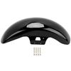 Motorcycle Steel Front Fender Mudguard Cover Protector Splash Gloss Black For Harley Touring Road King Street Glide 2014-2023