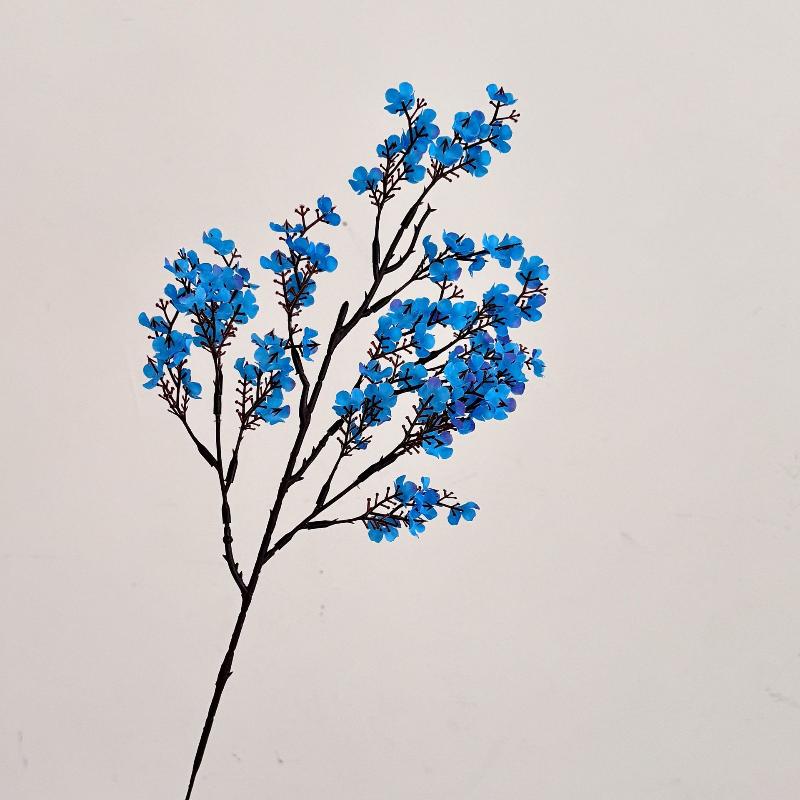 1 st Babys Andningsbara Konstgjorda Blommor Silkesväxter För Höst Halloween Dekor Perfekta Säsongsmässiga Hemdekorationer