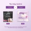 Chiloți de Menstruație De Unică Folosință ZOY M-L pentru Femei | Protecție Anti-Scurgere 360°, Absorbție Ridicată (Până la 12 ore), Respirabil și fără iritații | Totul-în-Unul P