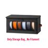 3D Printing Filament Storage Box Dustproof Moisture Proof Holder For 6 Rolls Long Filament Home Office Organizer Container Case