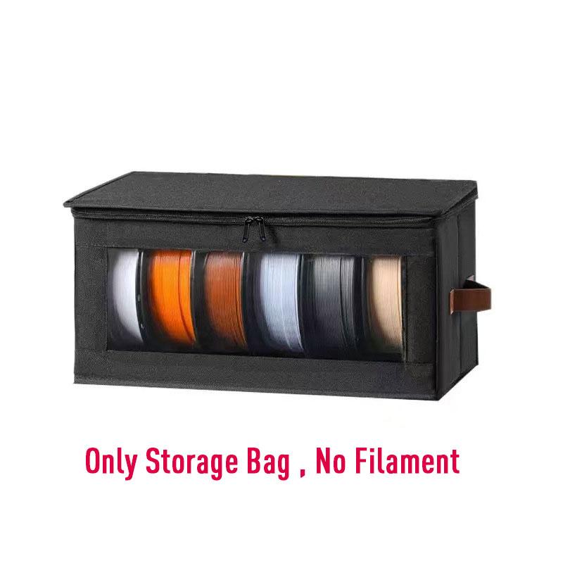 3D Printing Filament Storage Box Dustproof Moisture Proof Holder For 6 Rolls Long Filament Home Office Organizer Container Case