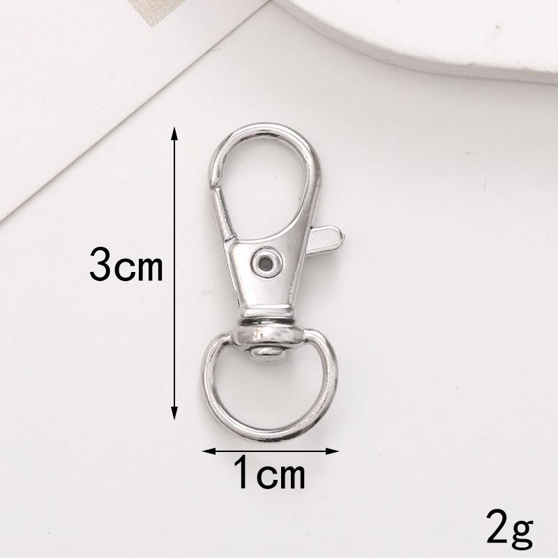 

Цинковый сплав пружинное кольцо карабин застежка брелок аксессуар для обуви Key Ring