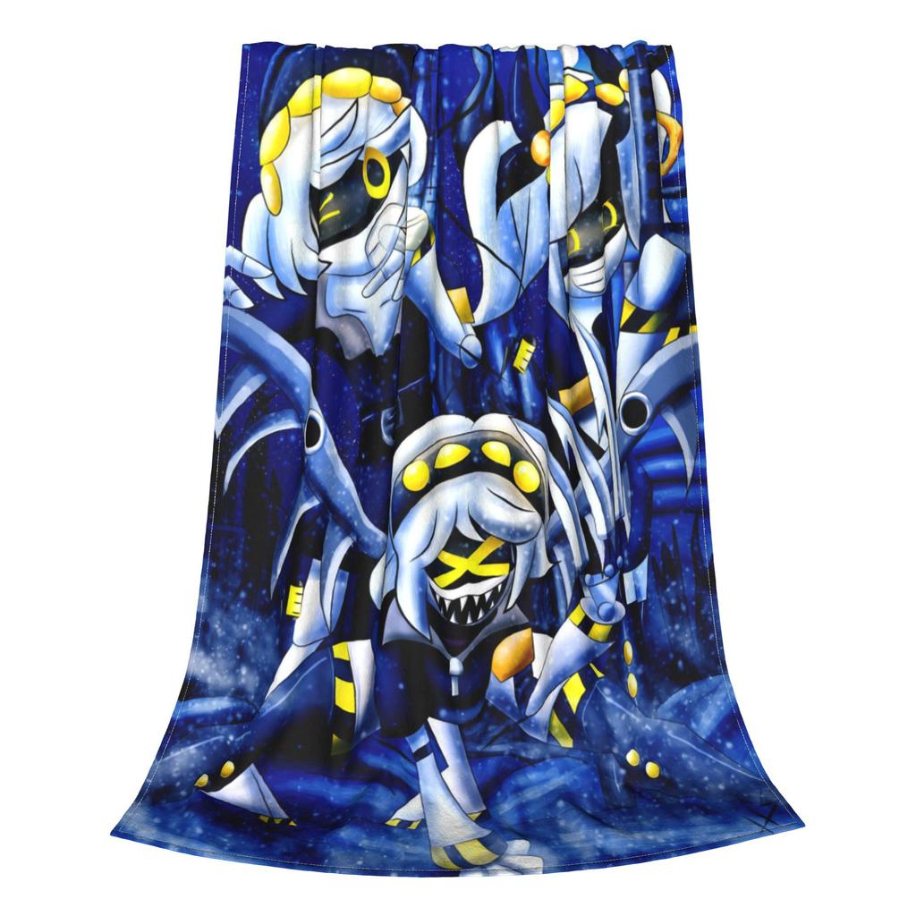 Murder Drones N and Uzi Fleece Throw Blanket  Blanket for Home Travel Warm Bedroom Quilt
