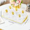 Dried Fruit Plate Candy Nuts Dish Snacks Wedding Decor Nordic Appetizer for