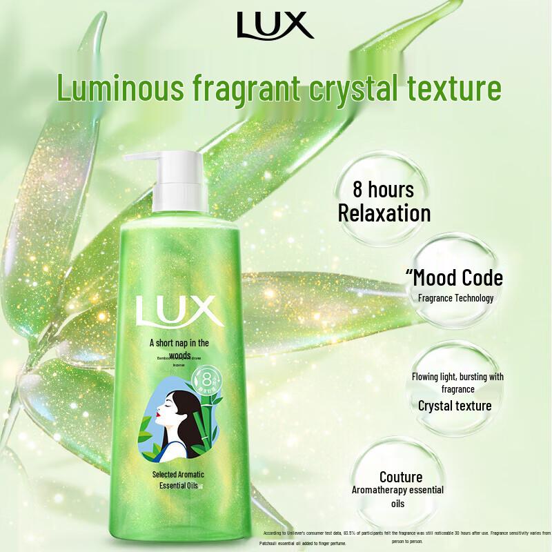 LUX Bamboo & Green Pomelo Scent Shower Gel