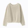 Premium Wear Pullover Baby Camel Fleece Blended Wool Knitted Sweater Jacket Women's Loose Sweater