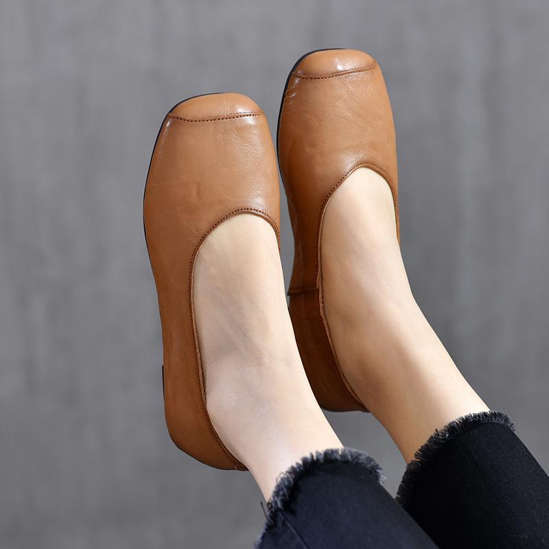 Modische High-Brand 1,5 cm Echte Leder Flachsohlen Schuhe für Damen Lässige Hausschuhe Bequeme Sneaker Sommerkleidung Gummisohle Schuhe