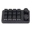 12 Keys Keyboard with RGB Light  Knobs Type C  2.4G Wireless Blue Switch Keyboard Programming 