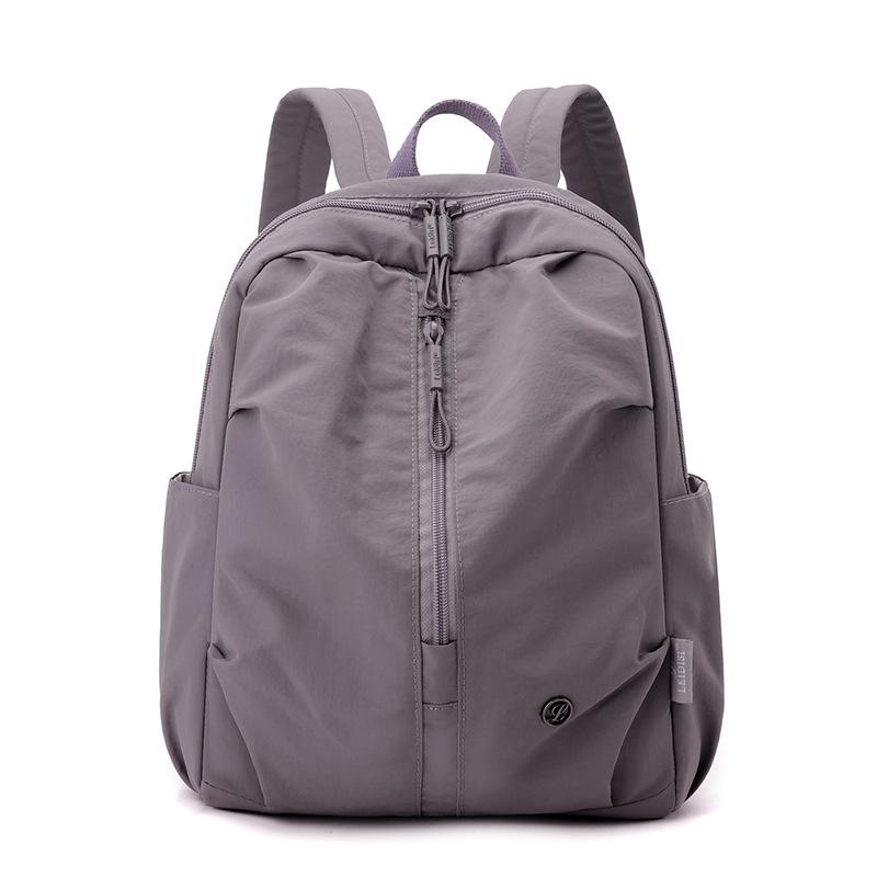 

Fashionable Outdoor Sports Mountaineering Bag Lightweight Casual Versatile Backpack Solid Color Simple Travel Student School Bag Small